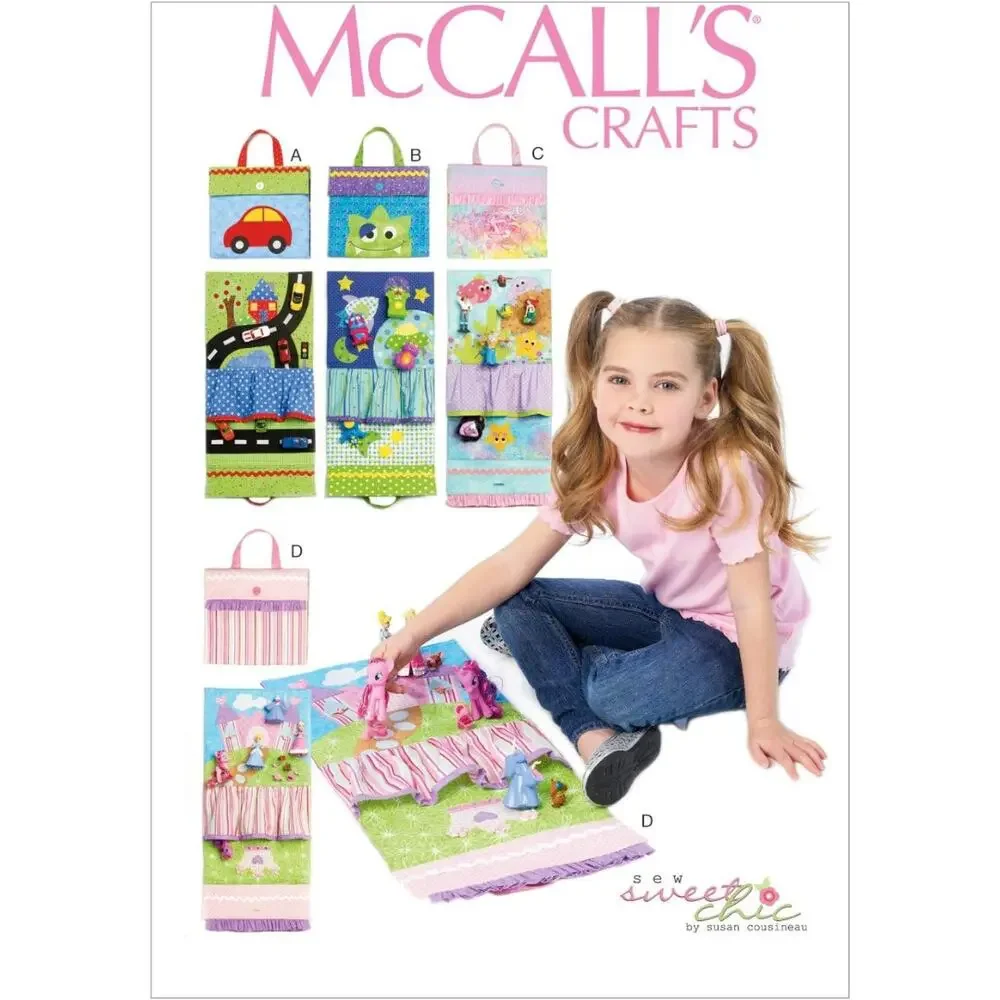 UNCUT Sewing Pattern Lot –Simplicity & McCalls Kids Crafts, Plush & Doll Clothes